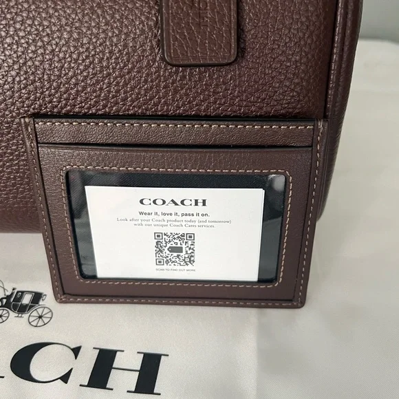 Coach Rowan Maple Satchel and ID card Holder - Picture 3 of 14